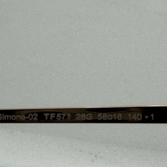 Tom Ford Simone 02 pink mirror aviator sunglasses - Picture 5 of 7